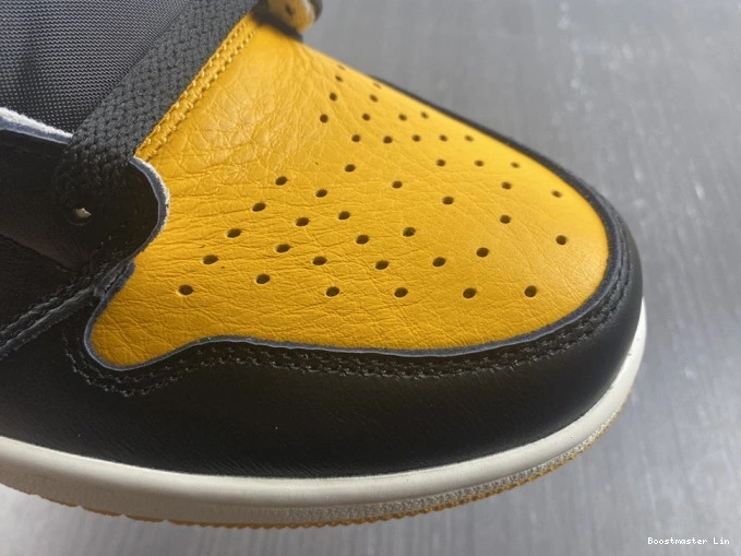 Boostmaster lin High Jordan Air 555088-711 Yellow 1 Toe OG 0823